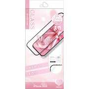 iPhone 17用 ガラスフィルム 治具付き 全画面保護 ミニュ ダイヤモンドカットフレーム 高光沢 0.36mm 硬度10H FGD5130IP5A