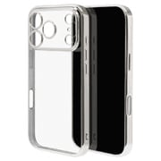 iPhone 17 Pro用 ソフトケース TPU メタルフレーム 極限保護 精密設計 衝撃吸収 シルバー 8987IP5BTPLSV