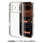 iPhone 17 Pro用 ソフトケース TPU メタルフレーム 極限保護 精密設計 衝撃吸収 シルバー 8987IP5BTPLSV