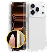iPhone 17 Pro用 ハイブリッドケース 衝撃吸収 カメラコントロール クリア TPU＋PC 8994IP5BHPCCL