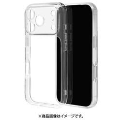 iPhone 17 Pro用 ハイブリッドケース 衝撃吸収 極限保護 精密設計 1.5mm クリア TPU＋PC 8996IP5BHPLCL