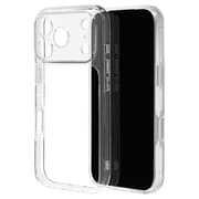 iPhone 17 Pro用 ハイブリッドケース 衝撃吸収 極限保護 精密設計 1.5mm クリア TPU＋PC 8996IP5BHPLCL