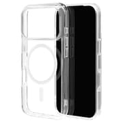 iPhone 17 Pro用 ハイブリッドケース RHINOX 衝撃吸収 MIL規格 磁力充電 クリア 表面硬度5H 9210-IP5BHAMCL