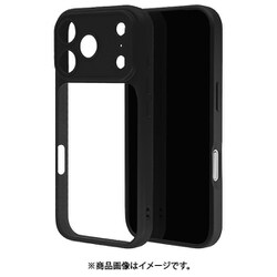 iPhone 17 Pro用 ハイブリッドケース RHINOX 衝撃吸収 MIL規格 極限保護 精密設計 ブラッククリア 表面硬度5H 9212-IP5BHALBK