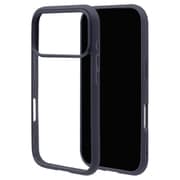 iPhone 17 Pro用 ハイブリッドケース FLEXGUARD 衝撃吸収 TPU+PC ネイビー×クリア 9025IP5BHPNV