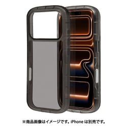 iPhone 17 Pro用 ソフトケース TPU Fluffy Shape 衝撃吸収 ブラック 9029IP5BTPBK