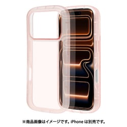iPhone 17 Pro用 ソフトケース TPU Fluffy Shape 衝撃吸収 コーラル 9030IP5BTPCO