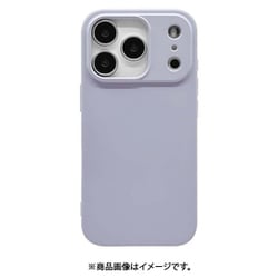 iPhone 17 Pro用 ソフトケース TPU 衝撃吸収 さらさら質感 スモーキーブルー 9034IP5BTPSBL