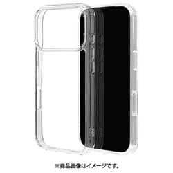 iPhone 17 Pro用 ハイブリッドケース KAZARITAI 衝撃吸収 クリア TPU＋PC 9044IP5BHPCL