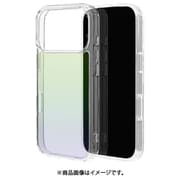 iPhone 17 Pro用 ハイブリッドケース KAZARITAI 衝撃吸収 オーロラクリア TPU＋PC 9045IP5BHPCL