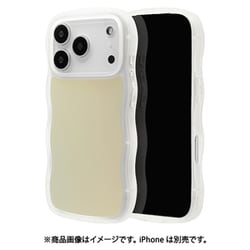iPhone 17 Pro用 ハイブリッドケース MY.DECOR 衝撃吸収 wave ホログラム クリア 9046IP5BHPCL