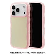 iPhone 17 Pro用 ハイブリッドケース ミニュ 磁力充電対応 ハート型 ダイヤ 衝撃吸収 TPU+PC クリア 9047IP5BHPPK