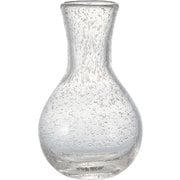 花瓶 DGガラスアクビー ガラス 直径10×高さ16.5cm クリア 2C00046CL