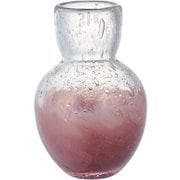 花瓶 DGニキュガラス ガラス 直径9.5×高さ14.5cm クリアパープル 2C00047CPR