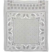 マルチカバー バンダナマルチカバー 150×225cm インドコットン グレー IN054049