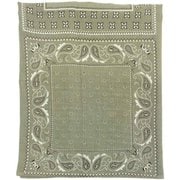 マルチカバー バンダナマルチカバー 150×225cm インドコットン カーキ IN054056