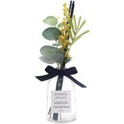 ディフューザー ボタニカルディフューザー 100ml 造花 植物 ミモザレモングラス DE055121