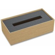 ティッシュケース バスク ティッシュBOX 木製 M ナチュラル
