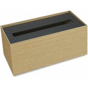 ティッシュケース バスク ティッシュBOX 木製 L ナチュラル