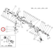 クサリピン一式 LB016レバーブロック用 C3BA015-10411