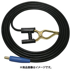 アースクリップ・ジョイントオス付キャプタイヤ 10m（38mm2×10m） CTJA-3810