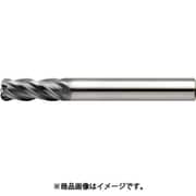 4枚刃不等分割不等リード高能率ラジアスエンドミル 外径10×コーナー半径R0.4×刃長25×全長80 CXERS4100-04-250