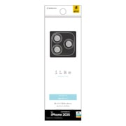 iPhone 17 Pro/17 Pro Max用 カメラレンズ保護ガラス 傷から守る iLBE 単眼アルミフレーム 傷から守る ブラックラメ CR5143IP5B