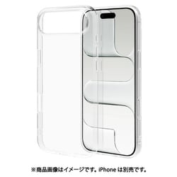 iPhone Air用 ソフトケース TPU 衝撃吸収 クリア 透明 1.3mm 9064IP5CTPCL