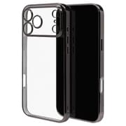 iPhone 17 Pro Max用 ソフトケース TPU メタルフレーム 極限保護 精密設計 衝撃吸収 ブラック 9088IP5DTPLBK