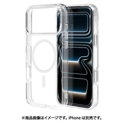 iPhone 17 Pro Max用 ハイブリッドケース RHINOX 衝撃吸収 MIL規格 磁力充電 クリア 表面硬度5H 9097IP5DHAMCL