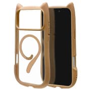 iPhone 17 Pro Max用 ハイブリッドケース 猫耳 衝撃吸収 TPU＋PC かわいい 磁力充電対応 MIL規格 トープ 9189IP5DHPMTA