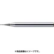 DLCCOAT2枚刃銅電極加工用ロングネックボールR0.1×有効長0.3×刃長0.16×首径0.19×全長45 DLCLB2002-003