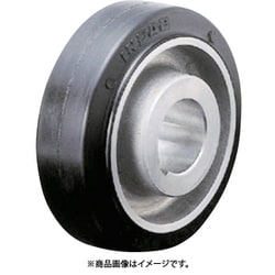 駆動用ゴム車輪 直軸用 Φ125 DWR-125D