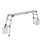 四脚アジャスト式足場台 DWV型 天板スライド 1080mm~1800mm 3段 DWV-S86LA