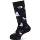 ウィンターアニマルグラフィッククルー キッズ ソックス TNFブラック（K） JMサイズ（19-21cm） NNJ82514