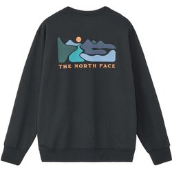 グラフィックスウェットクルー ユニセックス スウェット ブラック（K） Sサイズ NT62585