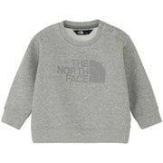 スウェットグラフィッククルー キッズ トップス 長袖 ミックスグレー(Z) サイズ80 NTB62561
