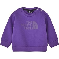 スウェットグラフィッククルー キッズ トップス 長袖 TNFパープル（TP） サイズ80 NTB62561