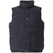 キャンプシエラベスト ユニセックス ダウンウェア ブラック(K) Lサイズ ND92530