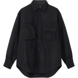 ロングスリーブウールフィールドユーティリティシャツ メンズ シャツ アビエイターネイビーオンブレ（AO） Mサイズ NR62530