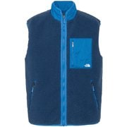 リバーシブルエクストリームパイルフリースベスト ユニセックス ベスト マウンテンブルー×クリアレイクブルー(OC) Mサイズ NP72537