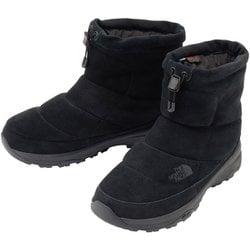 ヌプシブーティショートウォータープルーフスエード ユニセックス 防寒ブーツ TNFブラック×TNFブラック（KK） サイズ10（28cm） NF52571P