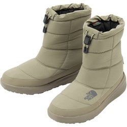 ヌプシブーティウォータープルーフVIII レディース 防寒ブーツ マッシュルーム×TNFブラック（MK） US6（23cm） NFW52272P