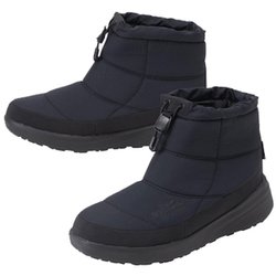 ヌプシブーティウォータープルーフVIIIショート レディース 防寒ブーツ TNFブラック×TNFブラック2(K) US7(24cm) NFW52273P