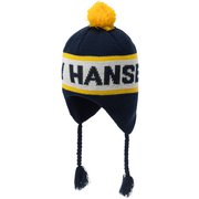 ロゴポンポンビーニー キッズ 帽子 オーシャンネイビー（ON） KFサイズ HCJ92552