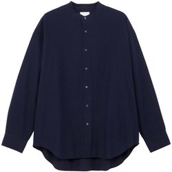 ロングスリーブウォームシャツ ユニセックス シャツ ダークネイビー（DN） Mサイズ KSU34342