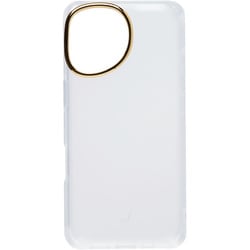 iPhone 17用 salisty クリアカラー耐衝撃ハードケース ゴールド/クリア 669-182271