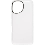 iPhone 17用 salisty クリアカラー耐衝撃ハードケース シルバー/クリア 669-182288