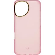 iPhone 17用 salisty クリアカラー耐衝撃ハードケース ゴールド/ピンク 669-182295