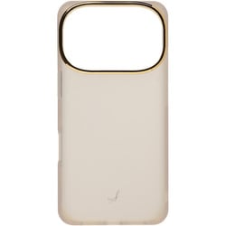 iPhone 17 Pro用 salisty クリアカラー耐衝撃ハードケース グレージュ 669-182325